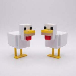 Cute Wooden Duck LEGO-Style Toy – Perfect Desk Decor & Gift
