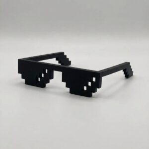 Cool Pixel Art Sunglasses Holder – Stylish & Functional Accessory