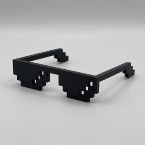 Cool Pixel Art Sunglasses Holder – Stylish & Functional Accessory