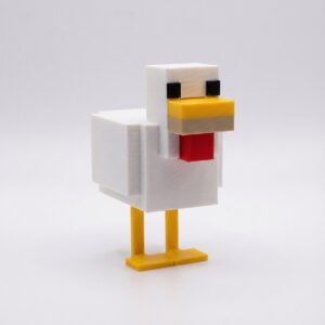 Cute Wooden Duck LEGO-Style Toy – Perfect Desk Decor & Gift