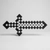 Minecraft Pixel Sword 3D printed PLA+ studio product image 1