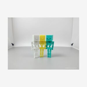 Colorful Skeleton Mini Figures – Fun Desk Toys & Collectibles