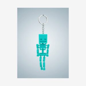 Colorful Skeleton Mini Figures – Fun Desk Toys & Collectibles