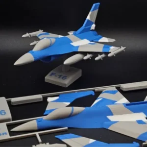 F-16 Falcon 3D Model Desk Display Kit