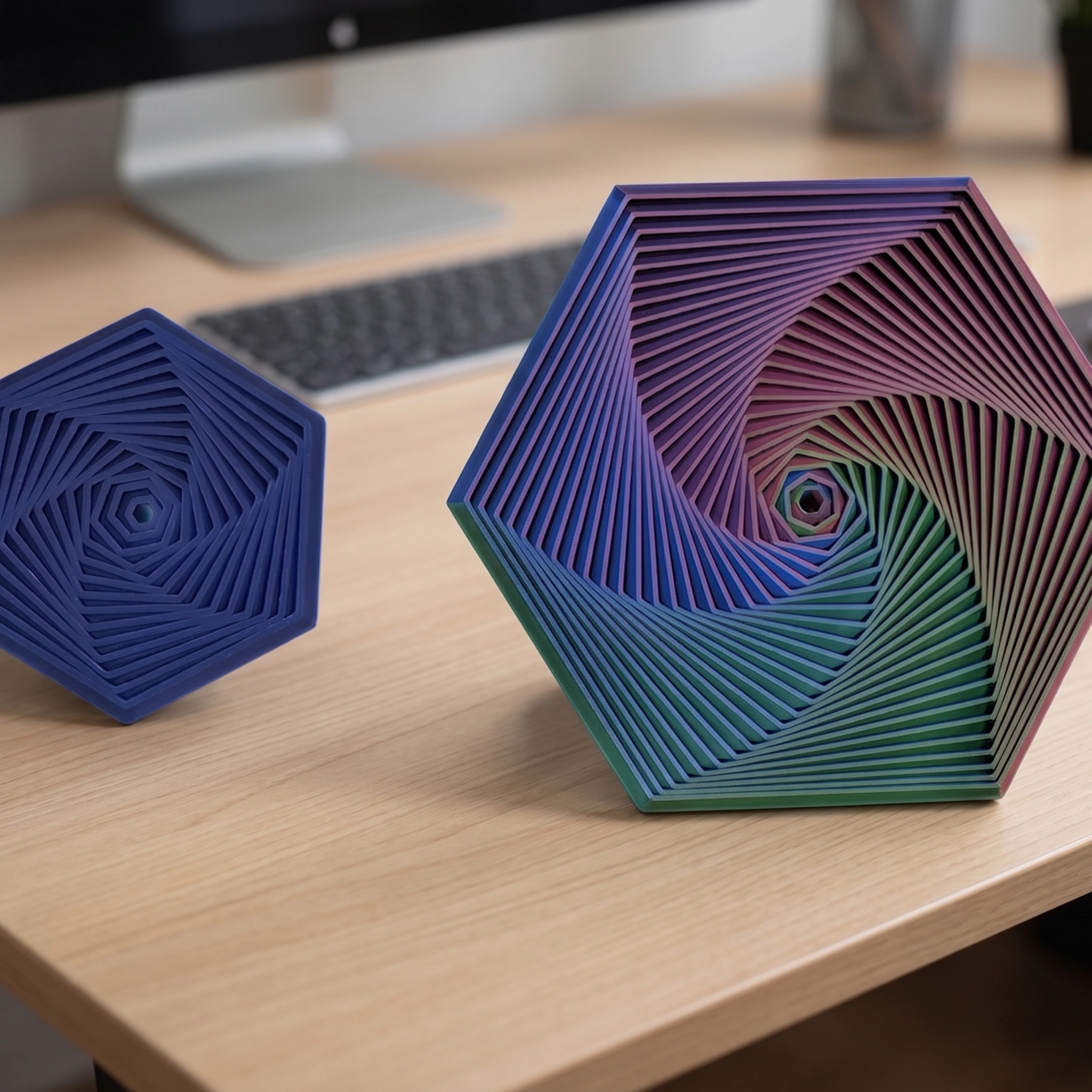 Hexagon Twist Fidget Toy image 1