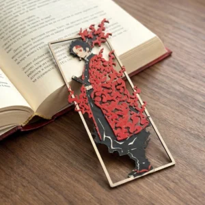 Tanjiro Framed Bookmark – Demon Slayer Gift image 1