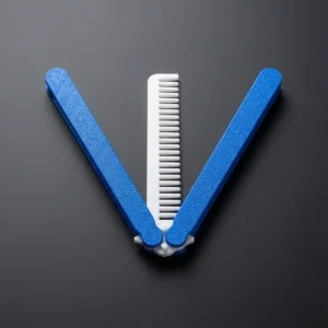 Night Butterfly Butterfly Knife Comb – Unique Edgy Hair Styling Tool