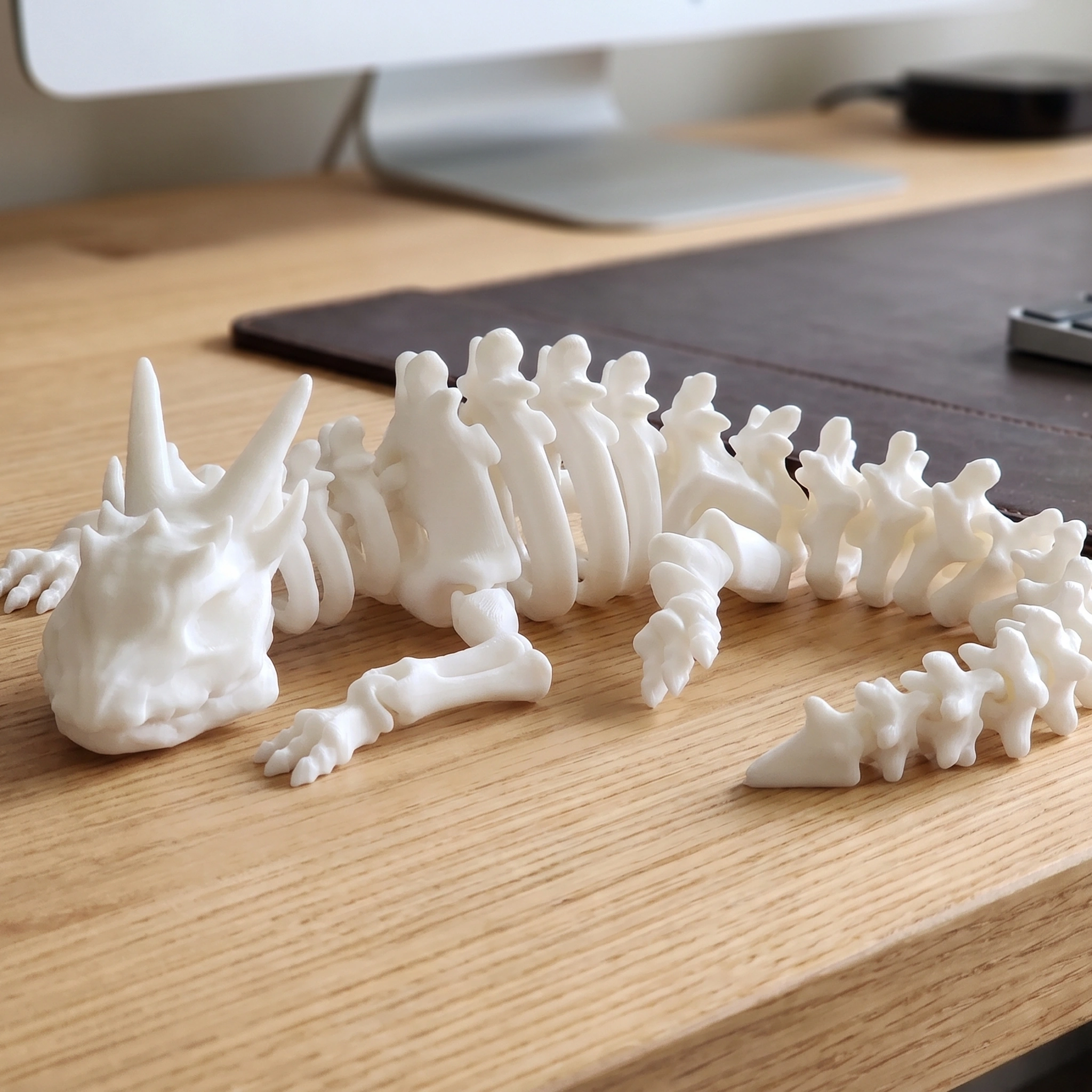 Articulated Skeleton Dragon Figure image 2