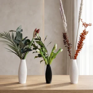 3D Printed Spiral Flow Vase