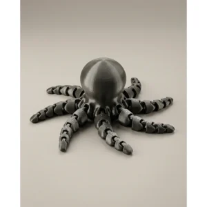 3D Printed Cute Mini Octopus – Articulated Fidget Toy