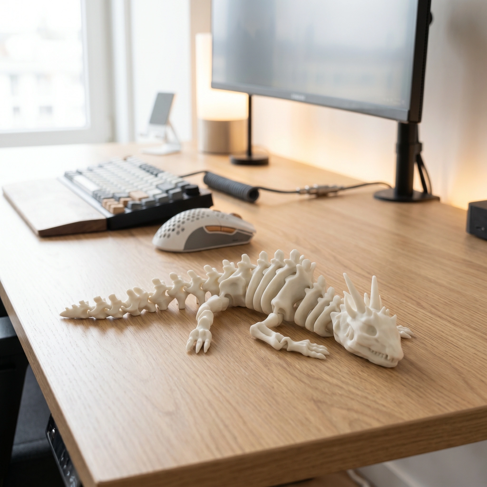 Articulated Skeleton Dragon Figure image 4