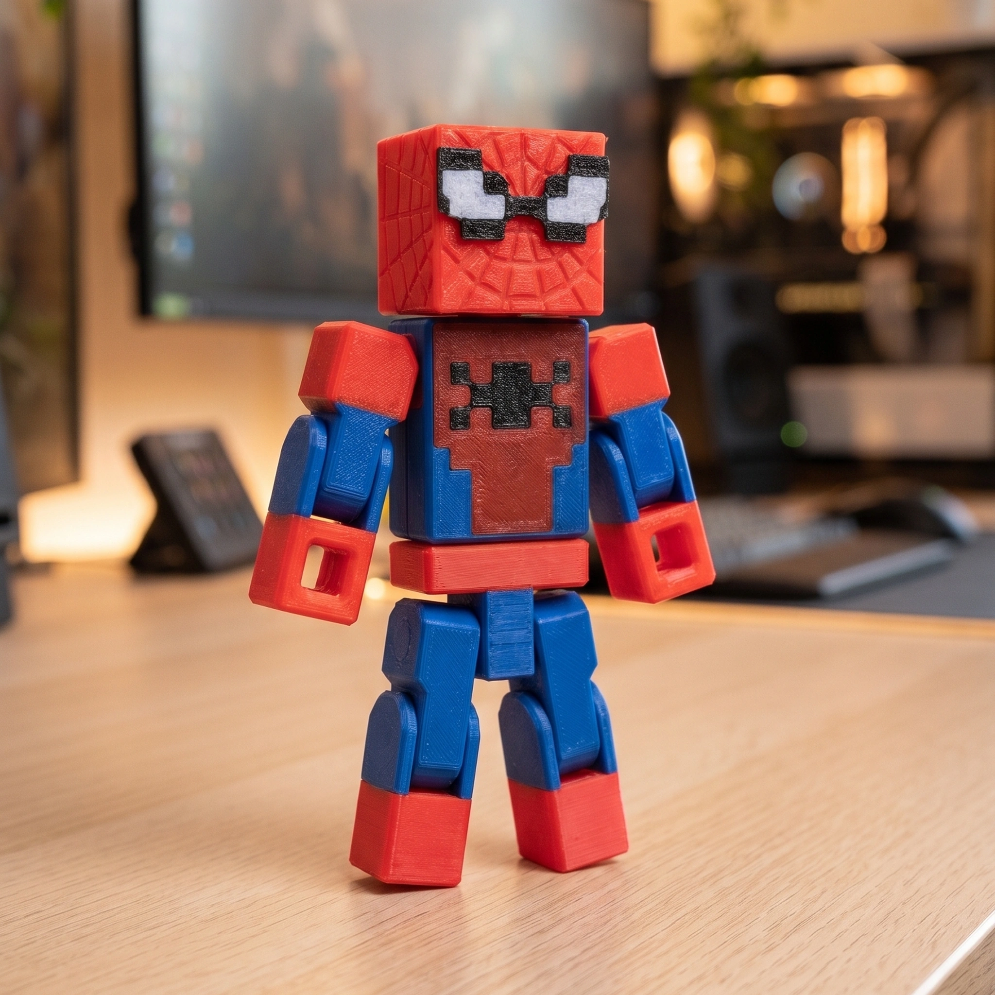 Spider-Man Pixel Art Block Toy image 5