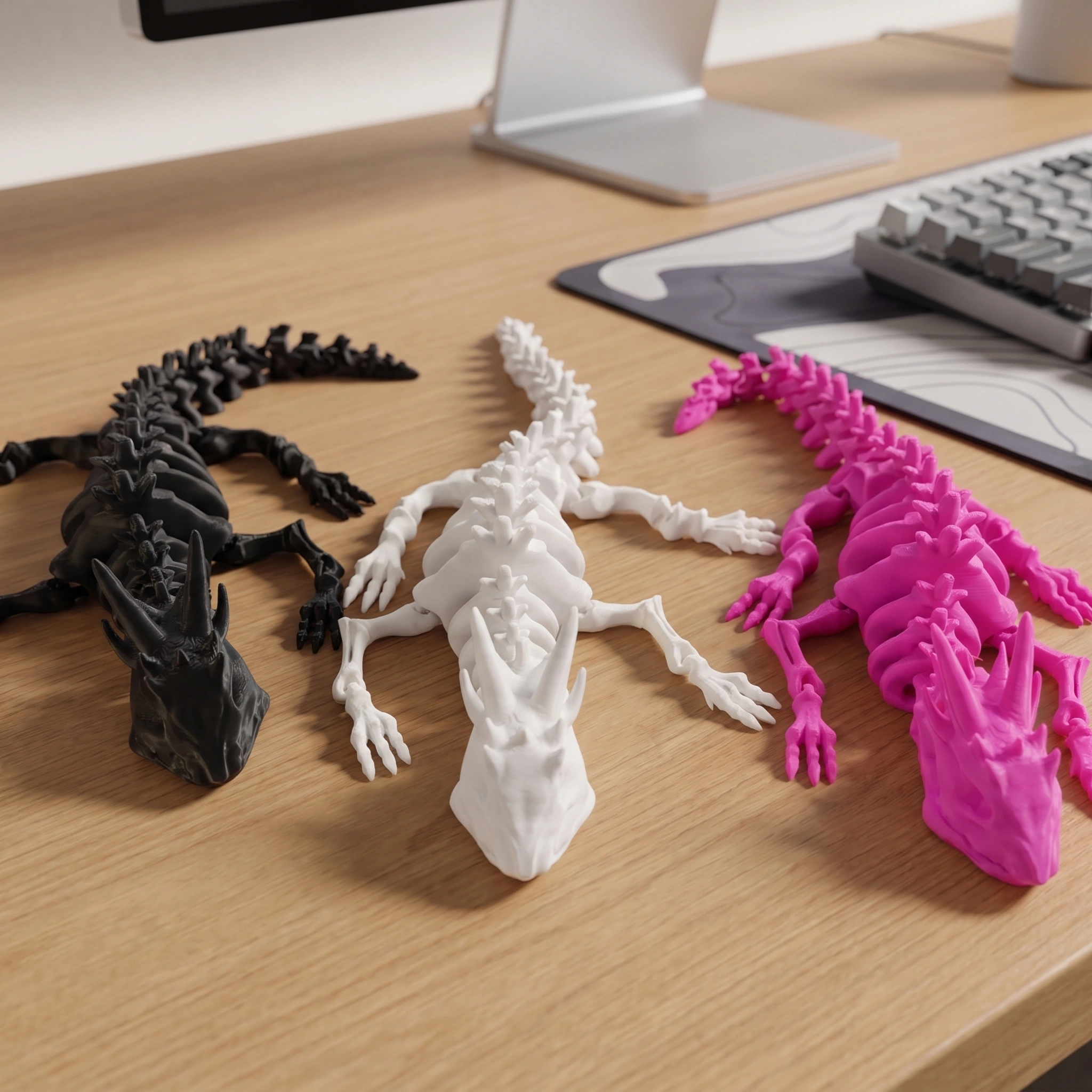 Articulated Skeleton Dragon Figure image 5