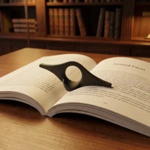 One-Handed Finger Bookmark Holder (3D Printed)