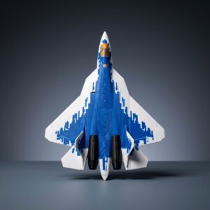 Mini Stealth Fighter Jet Model Kit Desk Display