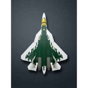 Mini Stealth Fighter Jet Model Kit Desk Display